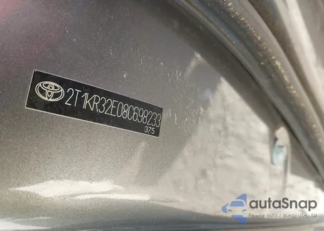 2008 Toyota Matrix from USA, damaged, VIN 2T1KR32E08C698233